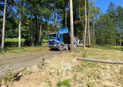 Wegebau im Howald